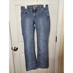 Wrangler Twenty X  Jeans Womens 9/10 x 32 Medium Wash Blue Denim Mid Rise